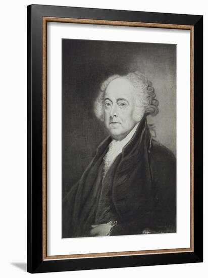 John Adams, 2nd President of the United States of America, Published 1901-George Peter Alexander Healy-Framed Giclee Print
