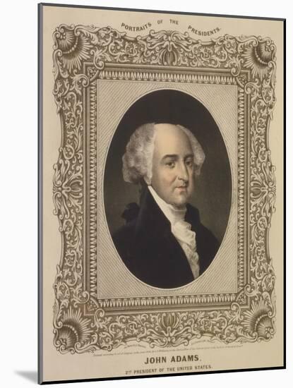 John Adams, 2nd U.S. President-Science Source-Mounted Giclee Print