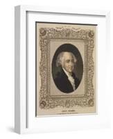 John Adams, 2nd U.S. President-Science Source-Framed Giclee Print