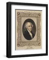 John Adams, 2nd U.S. President-Science Source-Framed Premium Giclee Print