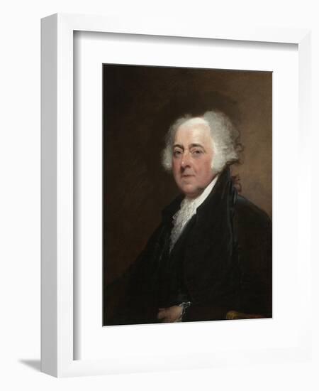 John Adams c.1800-15-Gilbert Stuart-Framed Giclee Print