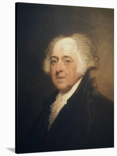 John Adams-Gilbert Stuart-Stretched Canvas