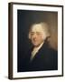 John Adams-Gilbert Stuart-Framed Giclee Print