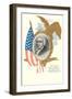 John Adams-null-Framed Art Print