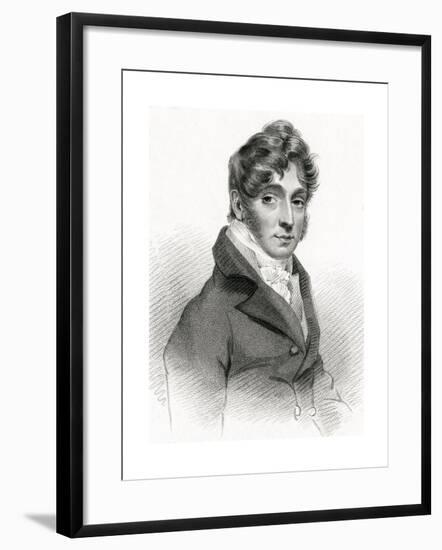 John Addison, Musician-J Slater-Framed Giclee Print