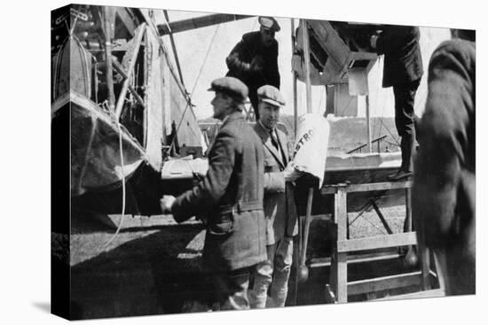 John Alcock (1892-191) and Arthur Whitten Brown (1886-194), British Aviators, 1919-null-Stretched Canvas