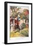 John Alden and Priscilla-Arthur A. Dixon-Framed Giclee Print