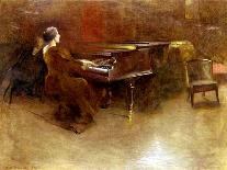 At the Piano, 1894-John Alexander-Giclee Print