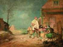 Homeward Bound: Dinner Time, C.1852-John Alexander Gilfillan-Stretched Canvas