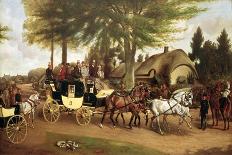 The Bath and Devizes Coach, 1892-John Alfred Wheeler-Giclee Print