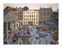 The Market-John Allin-Framed Premium Giclee Print