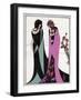 ' John and Salome-Aubrey Beardsley-Framed Giclee Print