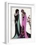 ' John and Salome-Aubrey Beardsley-Framed Giclee Print