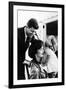 John and Wife Jackie Kennedy with their Daughter Caroline in USA in 1961-null-Framed Photo