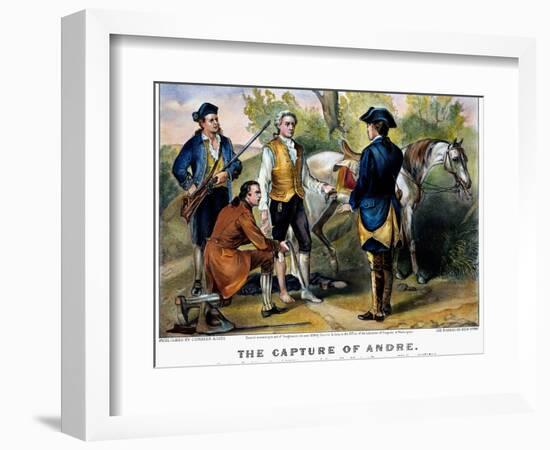 John Andre (1750-1780)-Currier & Ives-Framed Giclee Print