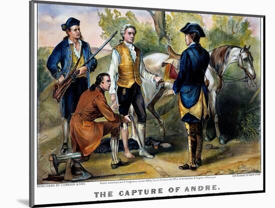 John Andre (1750-1780)-Currier & Ives-Mounted Giclee Print
