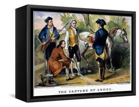 John Andre (1750-1780)-Currier & Ives-Framed Stretched Canvas