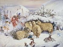 Fairies in the Snow-John Anster Fitzgerald-Giclee Print