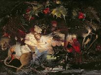 Titania and Bottom from William Shakespeare's 'A Midsummer-Night's Dream'-John Anster Fitzgerald-Giclee Print