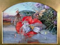 Titania and Bottom, from a Midsummer Night's Dream-John Anster Fitzgerald-Giclee Print