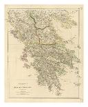 Map of Egypt, 1832-John Arrowsmith-Stretched Canvas