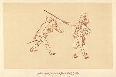 Caricature of Fashion 1794 Shepherds, I Have Lost My Waist-John Ashton-Art Print