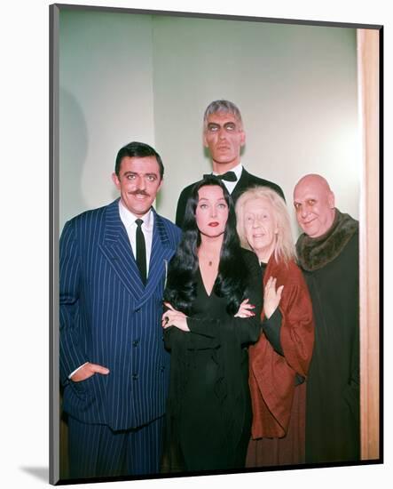 John Astin, The Addams Family (1964)-null-Mounted Photo