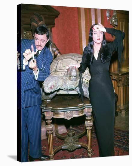 John Astin, The Addams Family (1964)-null-Stretched Canvas