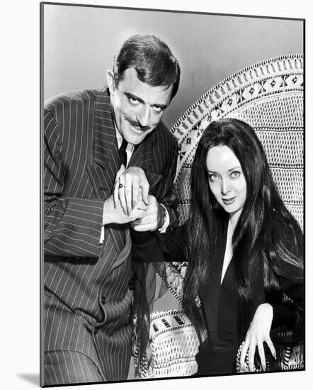 John Astin, The Addams Family (1964)-null-Mounted Photo