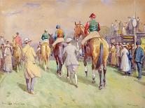 Circus Horses (Watercolour)-John Atkinson-Giclee Print