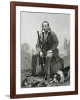 John Audubon-Alonzo Chappel-Framed Art Print