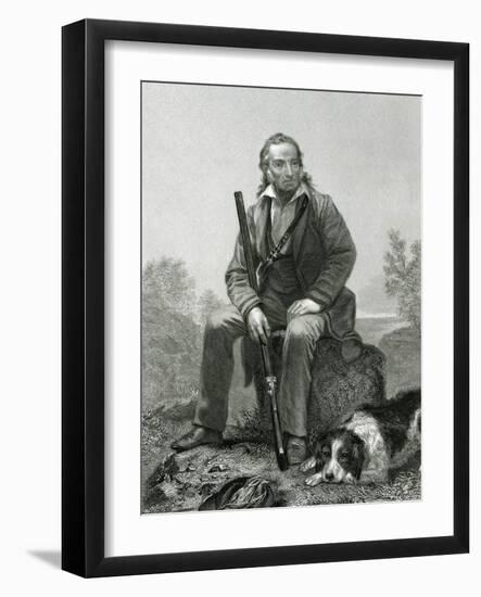 John Audubon-Alonzo Chappel-Framed Art Print