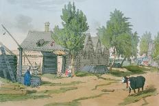 View of the Grimma Suburb, Leipzig, 1813-John Augustus Atkinson-Giclee Print