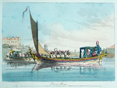 Pleasure Barges, 1803