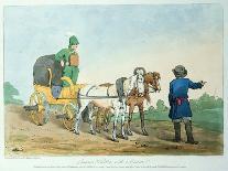 Lapland Sledge, 1803-John Augustus Atkinson-Giclee Print