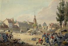 View of the Grimma Suburb, Leipzig, 1813-John Augustus Atkinson-Giclee Print