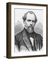 John Augustus Roebling, American Civil Engineer, 1874-null-Framed Giclee Print