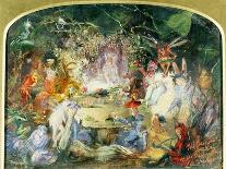 The Original Sketch for the Fairy's Banquet-John Austen Fitzgerald-Framed Giclee Print