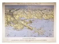 Panorama of the Seat of War: Birds Eye View of North and South Carolina and Part of Georgia, 1861-John Bachmann-Giclee Print