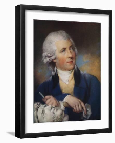 John Bacon (1740-179) British Sculptor, 1925-John Russell-Framed Giclee Print