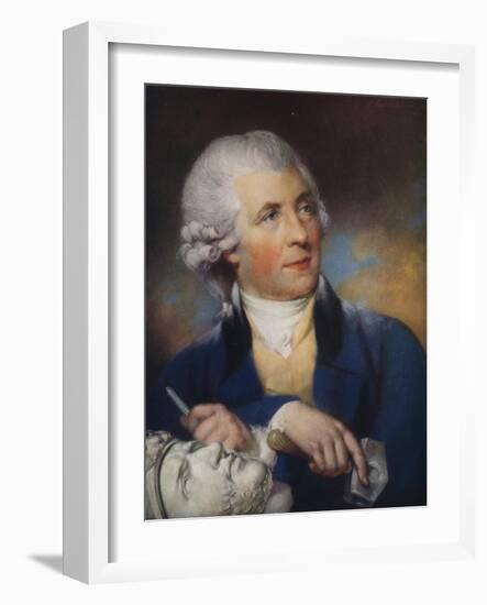 John Bacon (1740-179) British Sculptor, 1925-John Russell-Framed Giclee Print