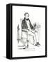 John Baldwin Buckstone-Daniel Maclise-Framed Stretched Canvas