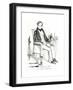 John Baldwin Buckstone-Daniel Maclise-Framed Giclee Print