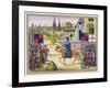 John Ball Preaching as He Rides Along on His Horse-null-Framed Art Print