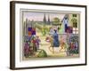 John Ball Preaching as He Rides Along on His Horse-null-Framed Art Print