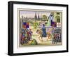 John Ball Preaching as He Rides Along on His Horse-null-Framed Art Print