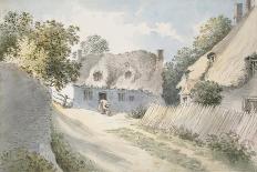 Cottages in a Village Street-John Baptist Malchair-Giclee Print