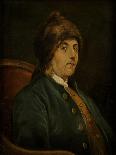 Portrait of Benjamin Franklin (1706-1790)-John Baptiste Lienard-Stretched Canvas