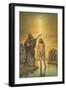 John Baptizing Jesus-Val Bochkov-Framed Giclee Print