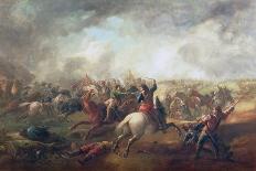 Battle of Marston Moor, 1644-John Barker-Framed Stretched Canvas